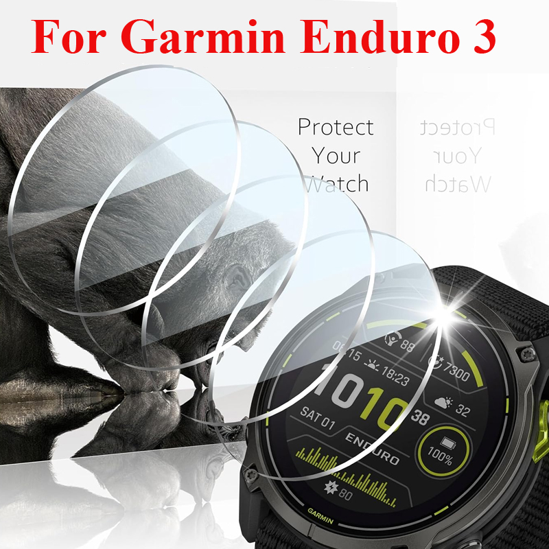 Watch Face Protector - Filmes de vidro temperado para garmin