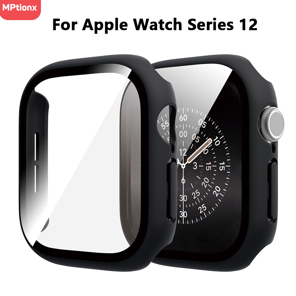 Apple Smartwatch Accessories - Vidro temperado + capa para apple