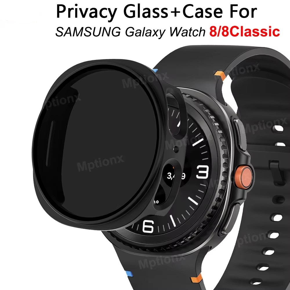 Samsung Smartwatch Ultra Accessories - Vidro de privacidade + capa para