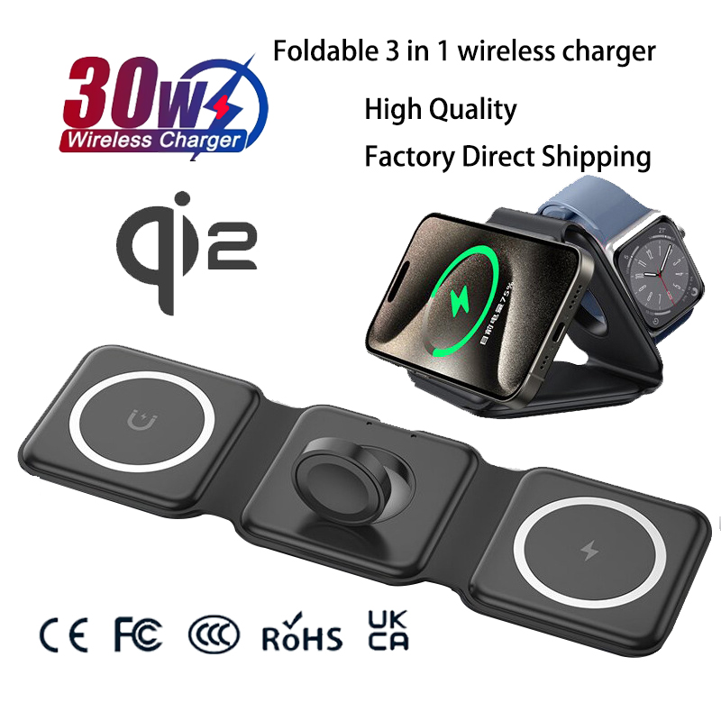 Watch Charger Cable - Estação de Carregamento Magnética Universal Qi2