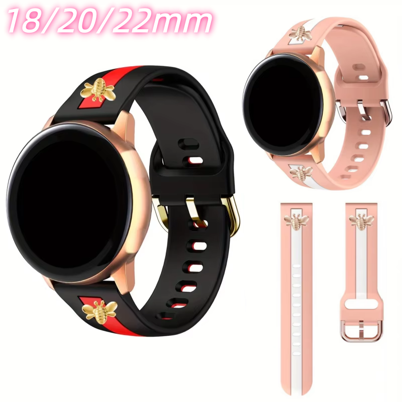 Fossil Smartwatch Accessories - BUSKOZ Pulseira de silicone para Samsung