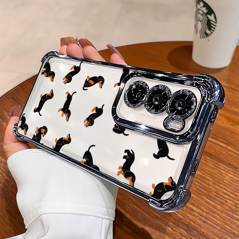 Oppo Reno 12 - Capa de Telefone com Padrão de