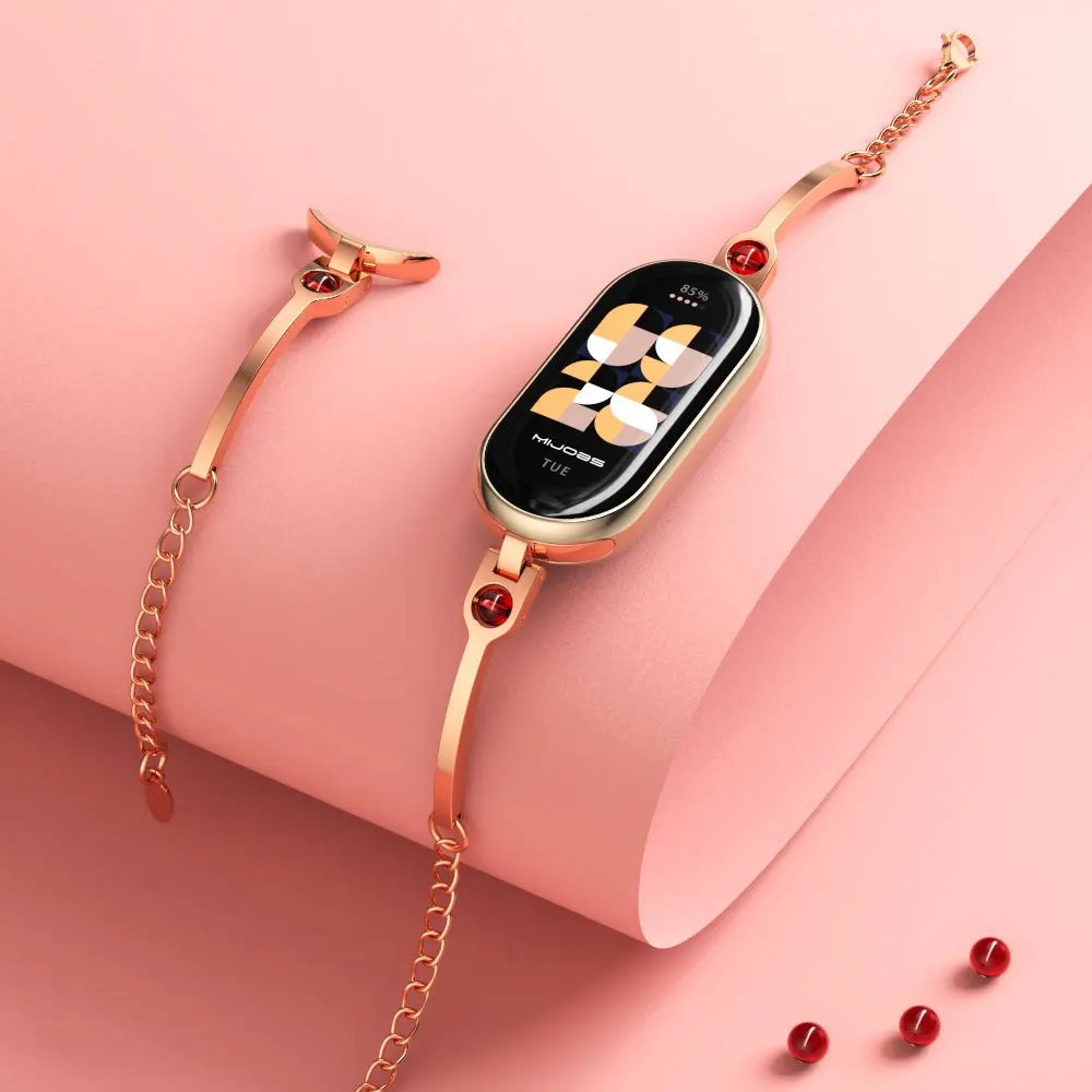 Smartwatch Watch Accessories For Women - Pulseira de substituição de aço inoxidável