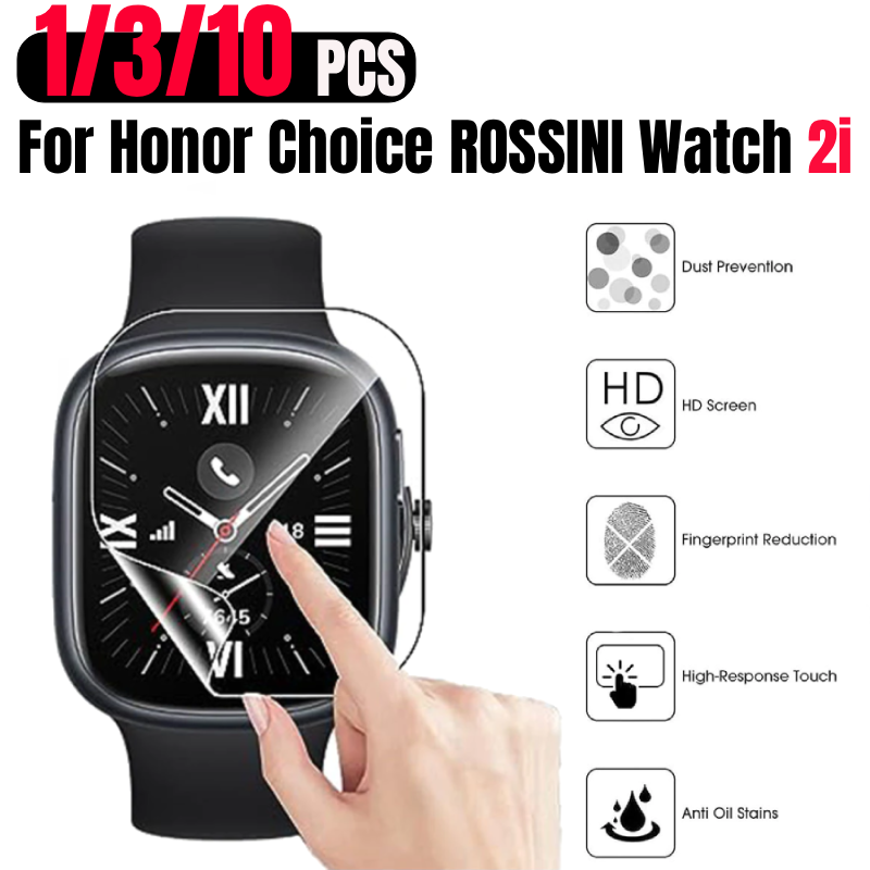 1-5PCS Película TPU Macia para - Watch Face Protector avaliação e preço