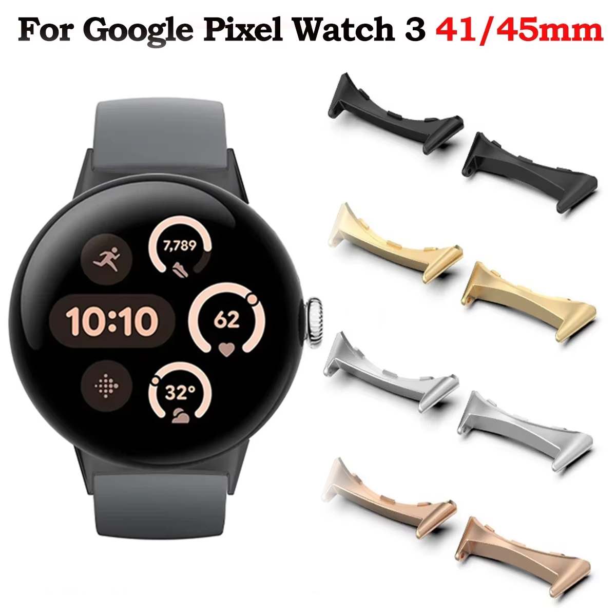 Adaptador de conector de pulse - Smartwatch Watch Accessories avaliação e preço