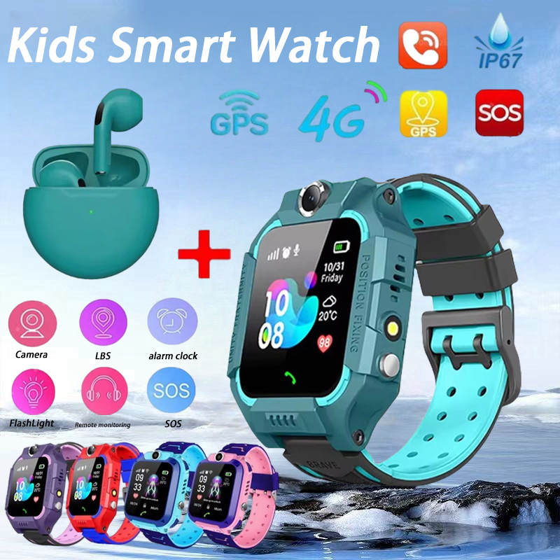 Novas crianças relógio intelig - Smartwatch Id avaliação e preço