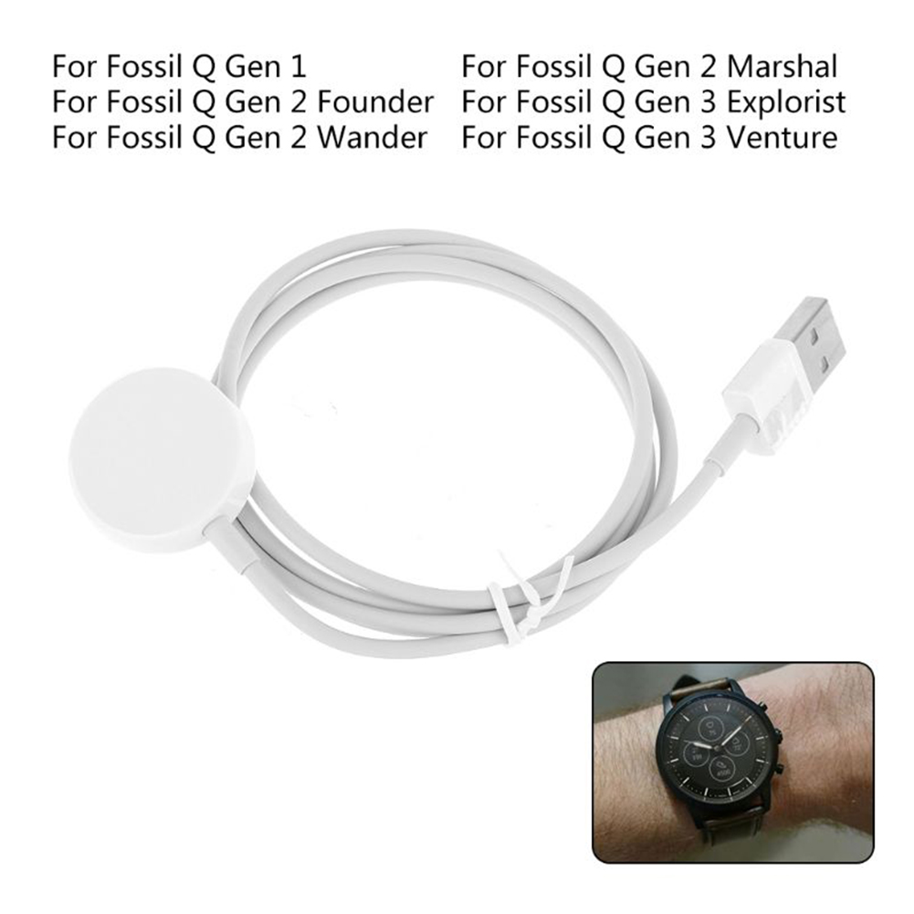 Carregador Magnético USB para  - Fossil Smartwatch Accessories avaliação e preço