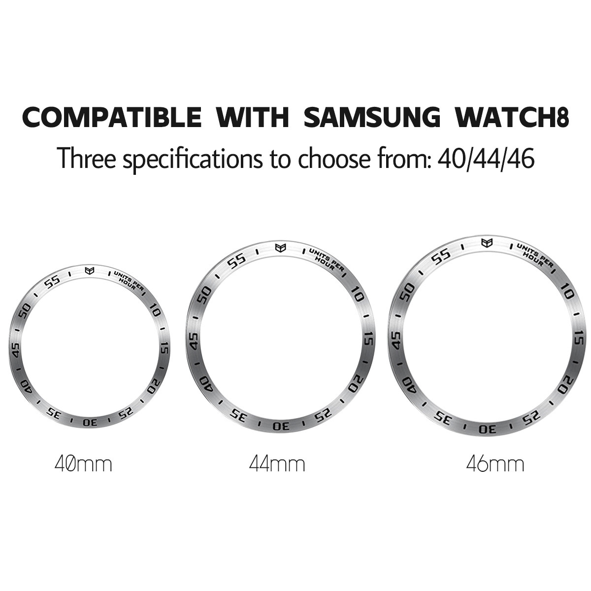 Anel protetor de moldura de me - Accessories For Galaxy Watch 5 avaliação e preço