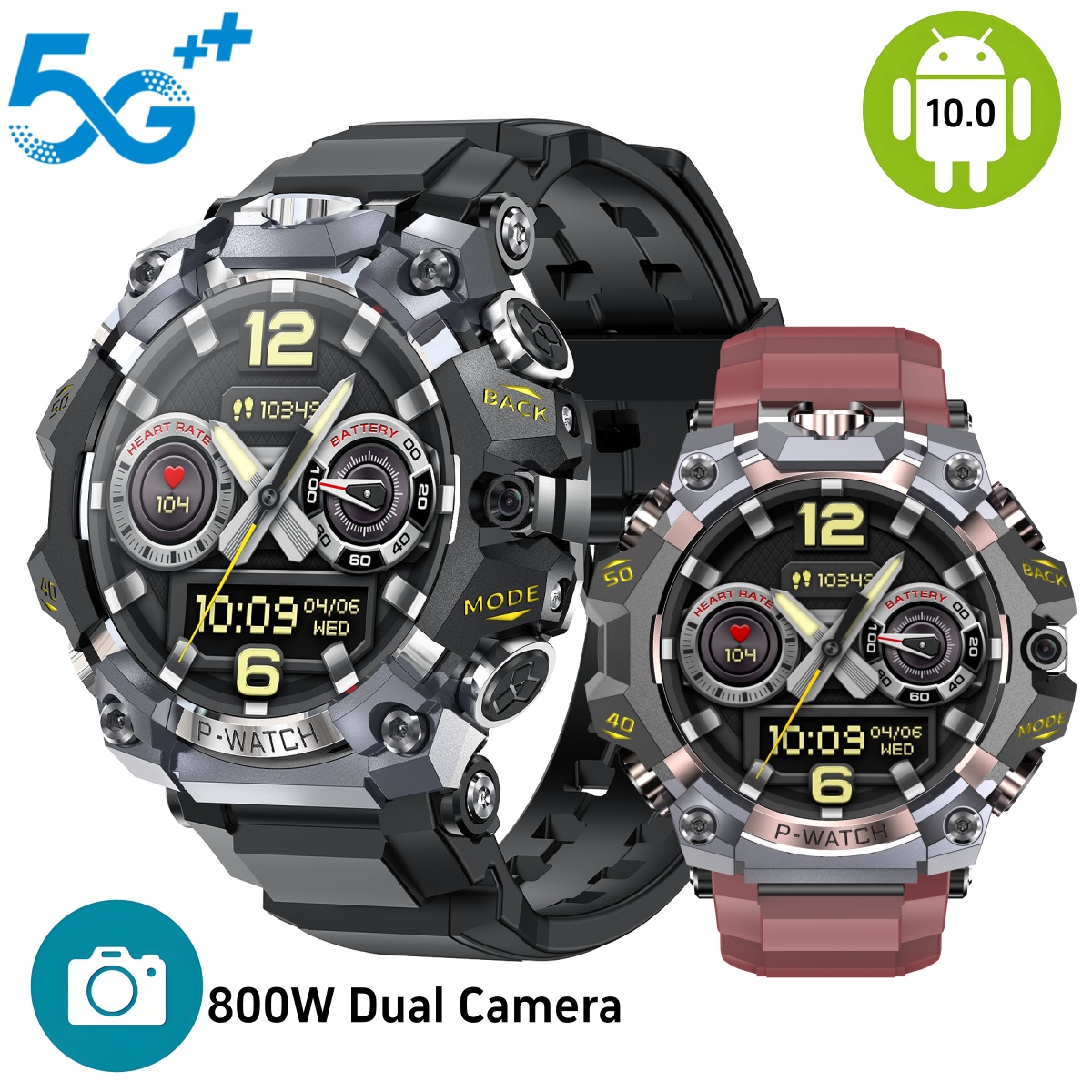 Smartwatch Q668 Android 10.0 1 - Smartwatch Id avaliação e preço