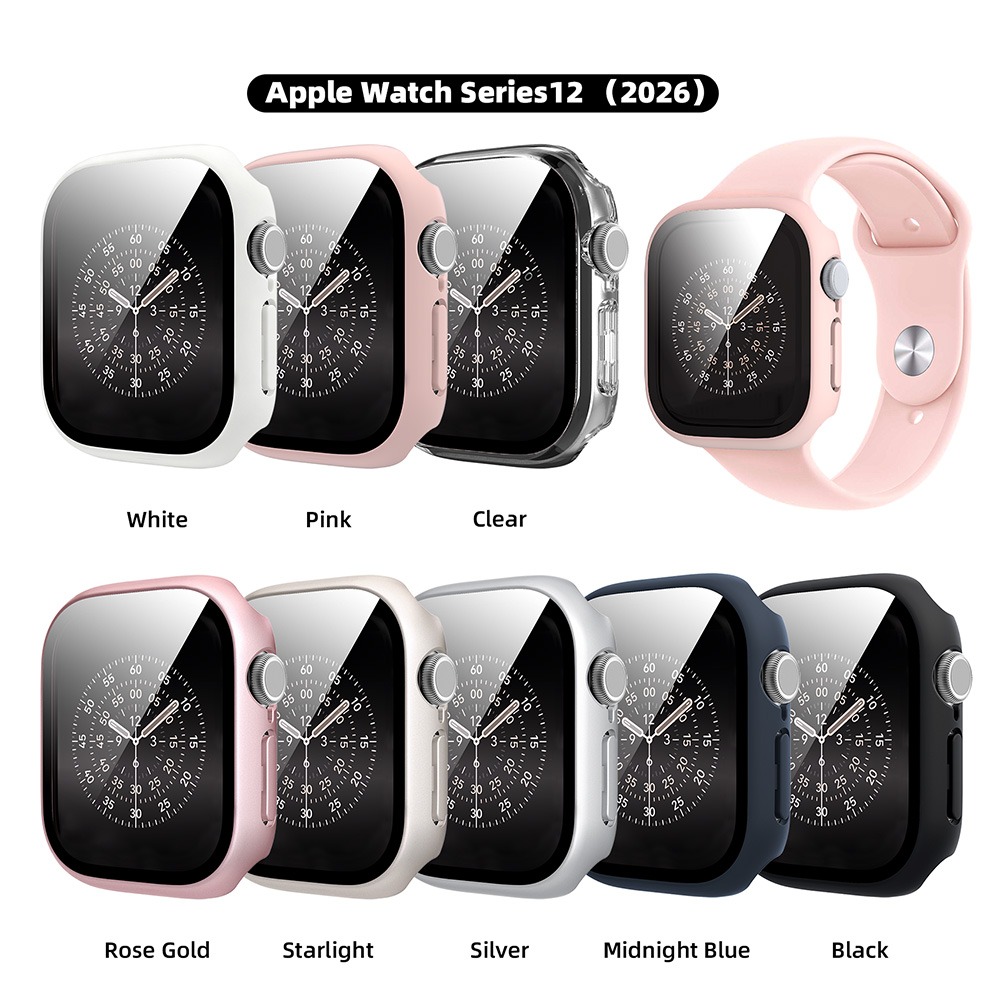 Vidro temperado + capa para ap - Apple Smartwatch Accessories avaliação e preço