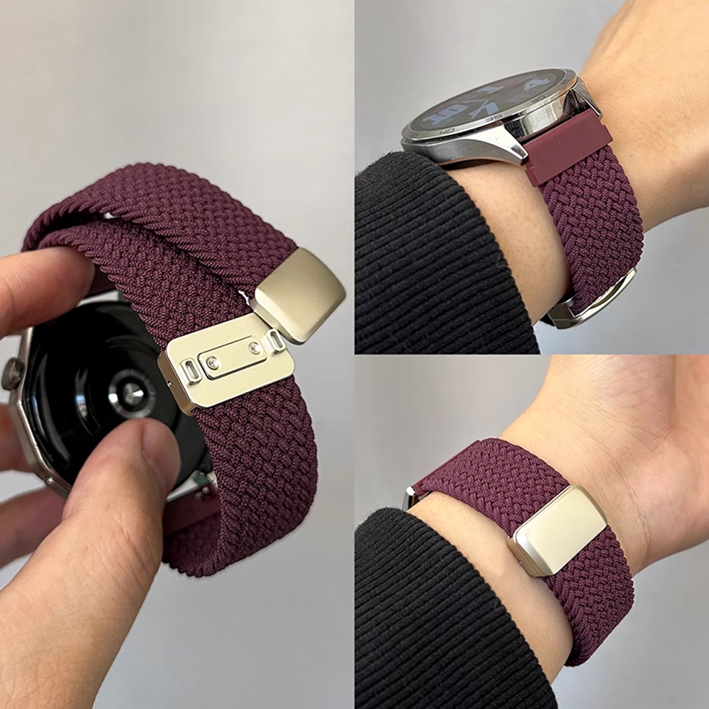 Pulseiras Magnéticas Trançadas - Smartwatch Watch Accessories For Women avaliação e preço
