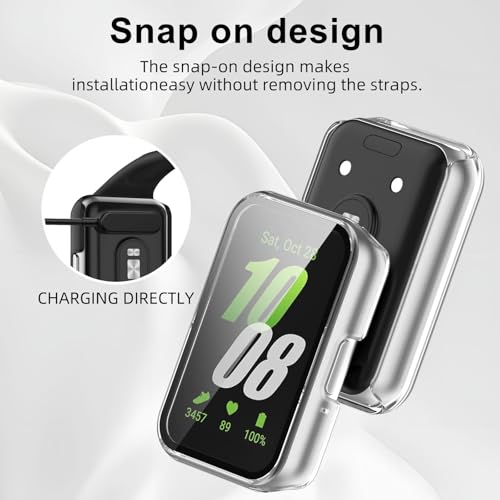 Capa de vidro para samsung gal - Smartwatch Watch Accessories For Women avaliação e preço