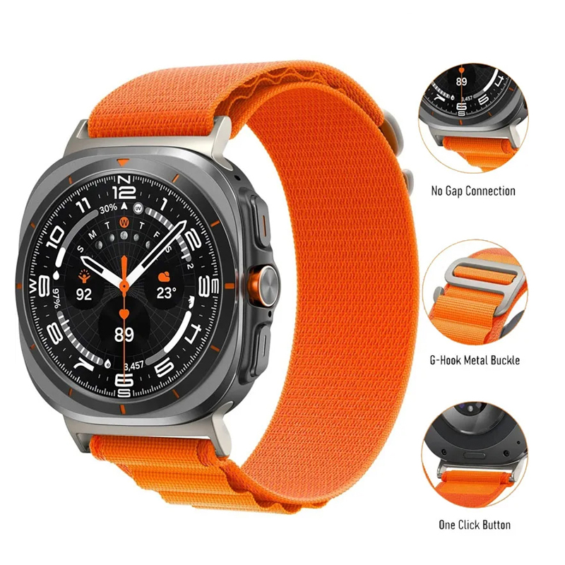 Alpine loop cinta para samsung - Samsung Smartwatch Ultra Accessories avaliação e preço
