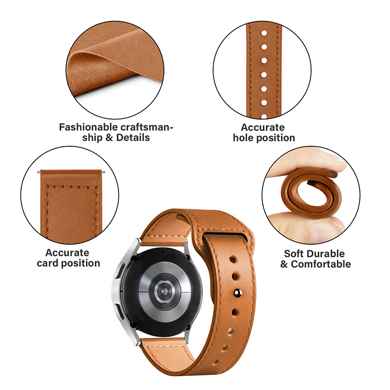 Pulseira de relógio de couro p - Titan Smartwatch Accessories avaliação e preço