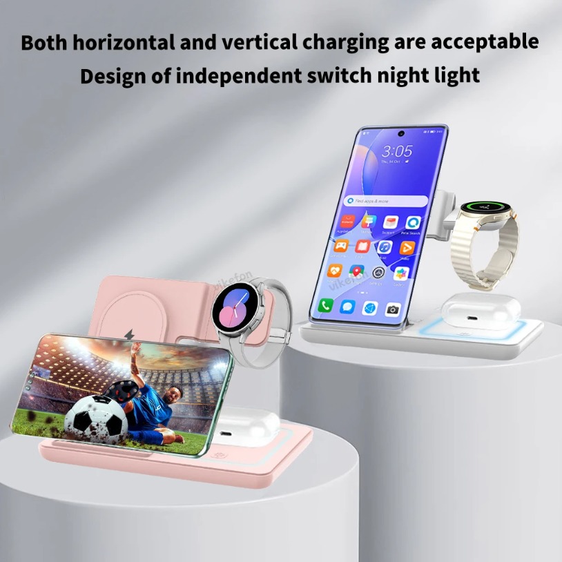 3 em 1 dobrável carregador sem - Watch Charger Cable avaliação e preço