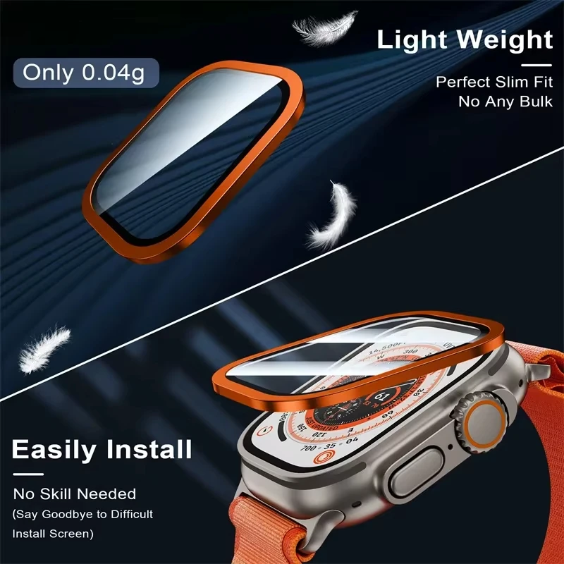 Vidro temperado para apple wat - Smartwatch Watch Accessories For Women avaliação e preço