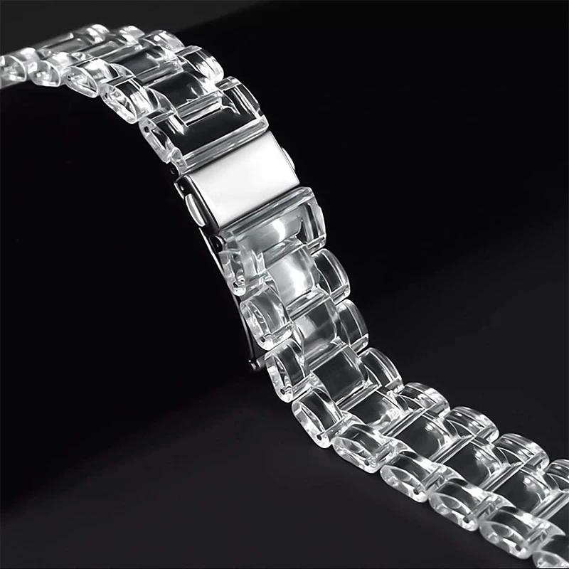 Pulseira glaciar transparente  - Titan Smartwatch Accessories avaliação e preço
