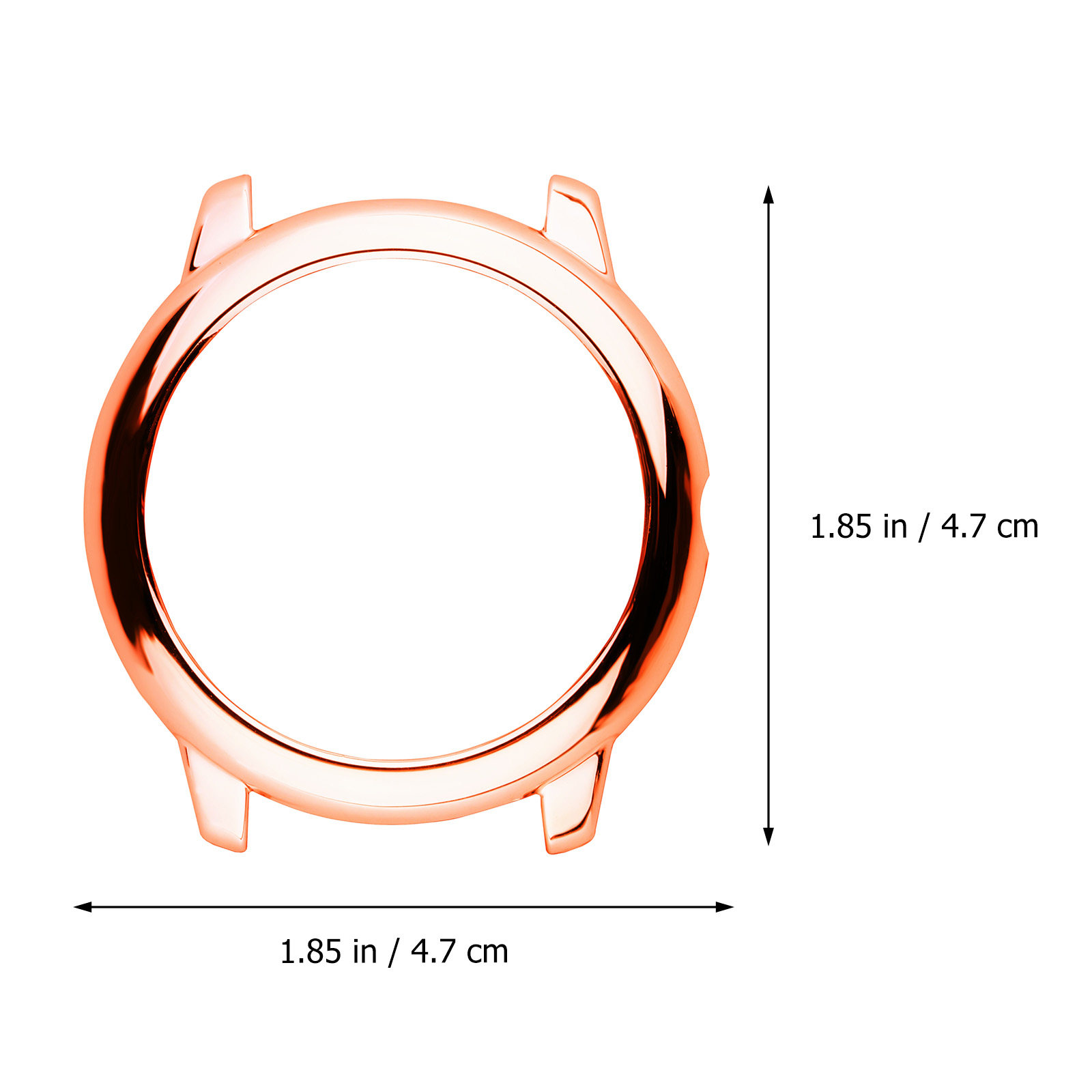 1 Peça de Capa Protetora Metál - Smartwatch Watch Accessories avaliação e preço