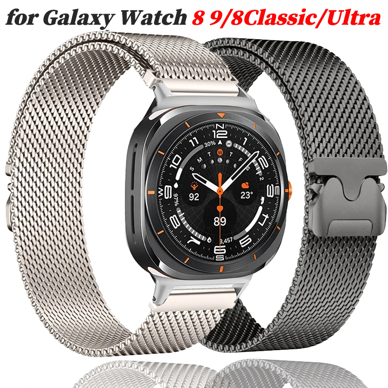 Pulseira de Metal Milanesa par - Samsung Smartwatch Ultra Accessories avaliação e preço