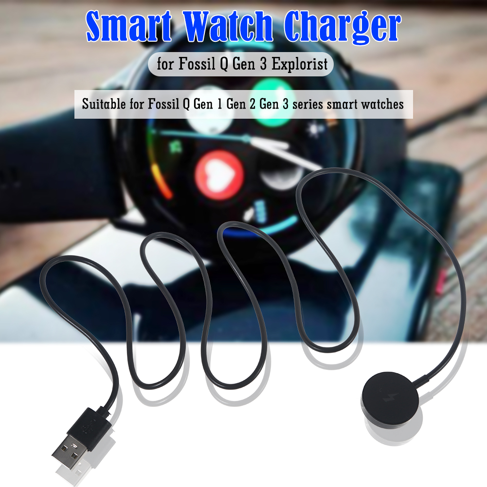Cabo Carregador USB para Relóg - Fossil Smartwatch Accessories avaliação e preço