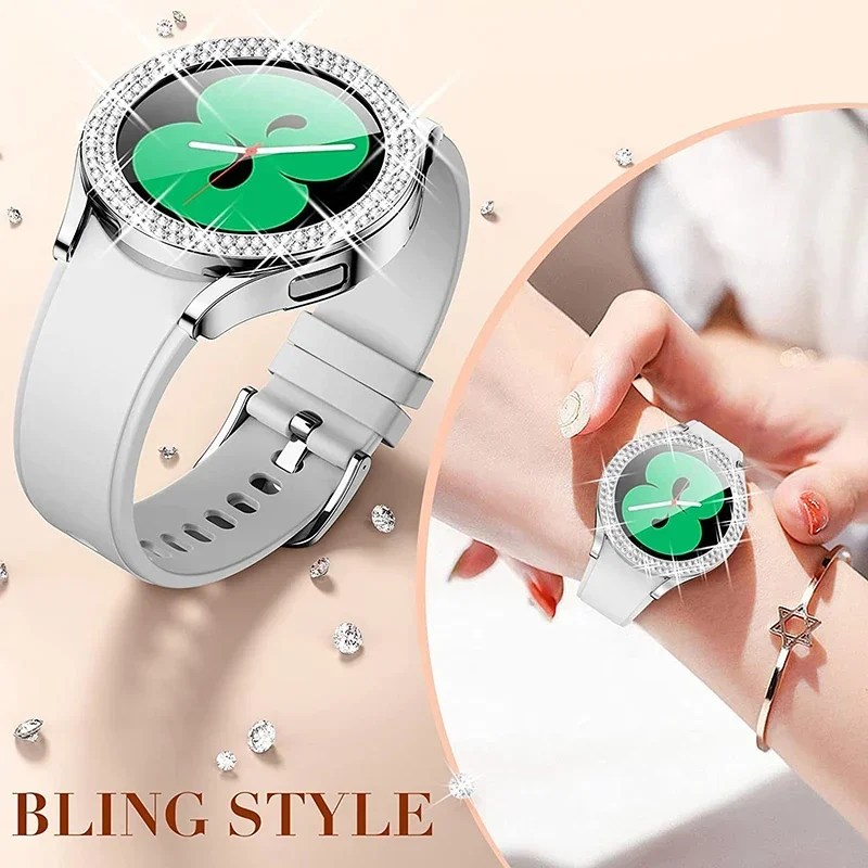 Capa Brilhante com Diamantes p - Accessories For Galaxy Watch 5 avaliação e preço